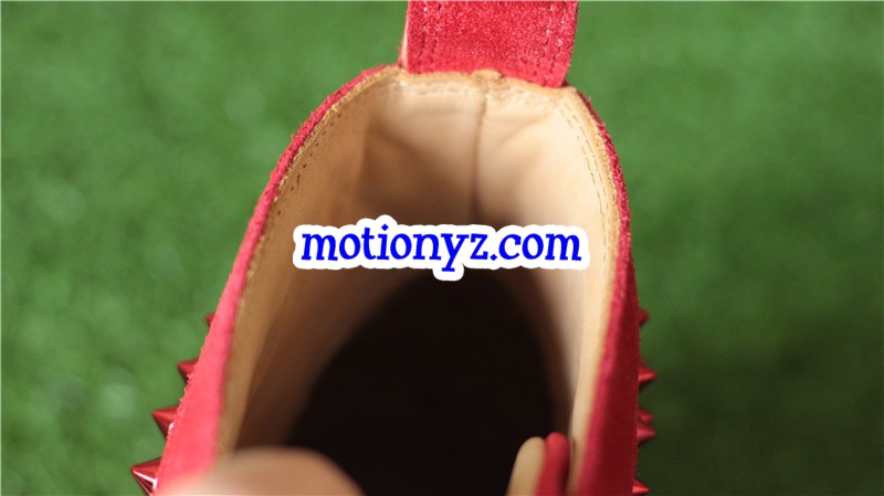 Super High End Christian Louboutin Flat Sneaker High Top Red(With Receipt)